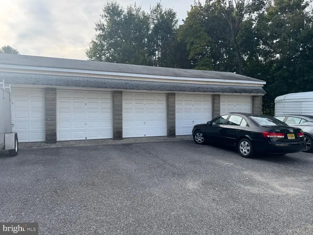 a view of a car garage