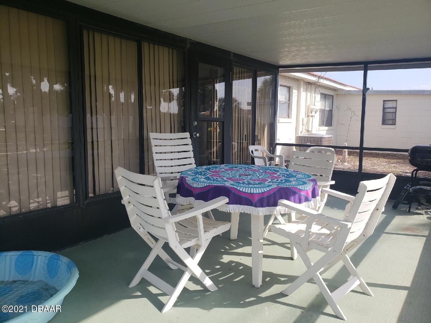 624 Robin Road, Unit B Ormond Beach, FL 32176 - Photo 13 of 14 BackScreenPorch
