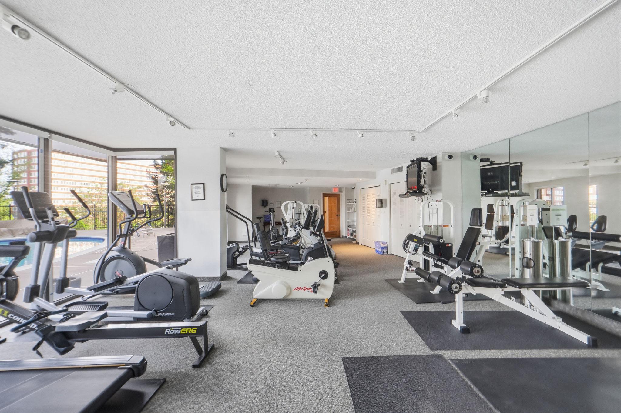 1101 South Arlington Ridge Road, Unit 305 Arlington, VA 22202 - Photo 39 of 41 Fitness Center