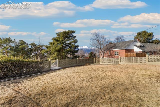 2675 North Chelton Road Colorado Springs, CO 80909 - Photo 18 of 30 Yard with Views of Pikes Peak