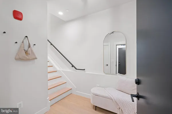 a view of entryway and hall