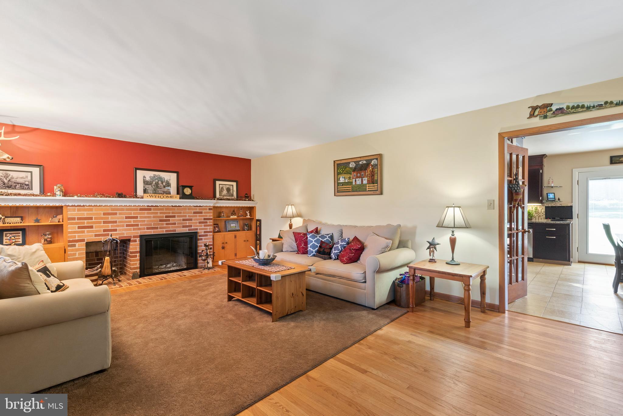 913 Quarry Road Perkasie, PA 18944 - Photo 13 of 35 Brick wood burning fireplace