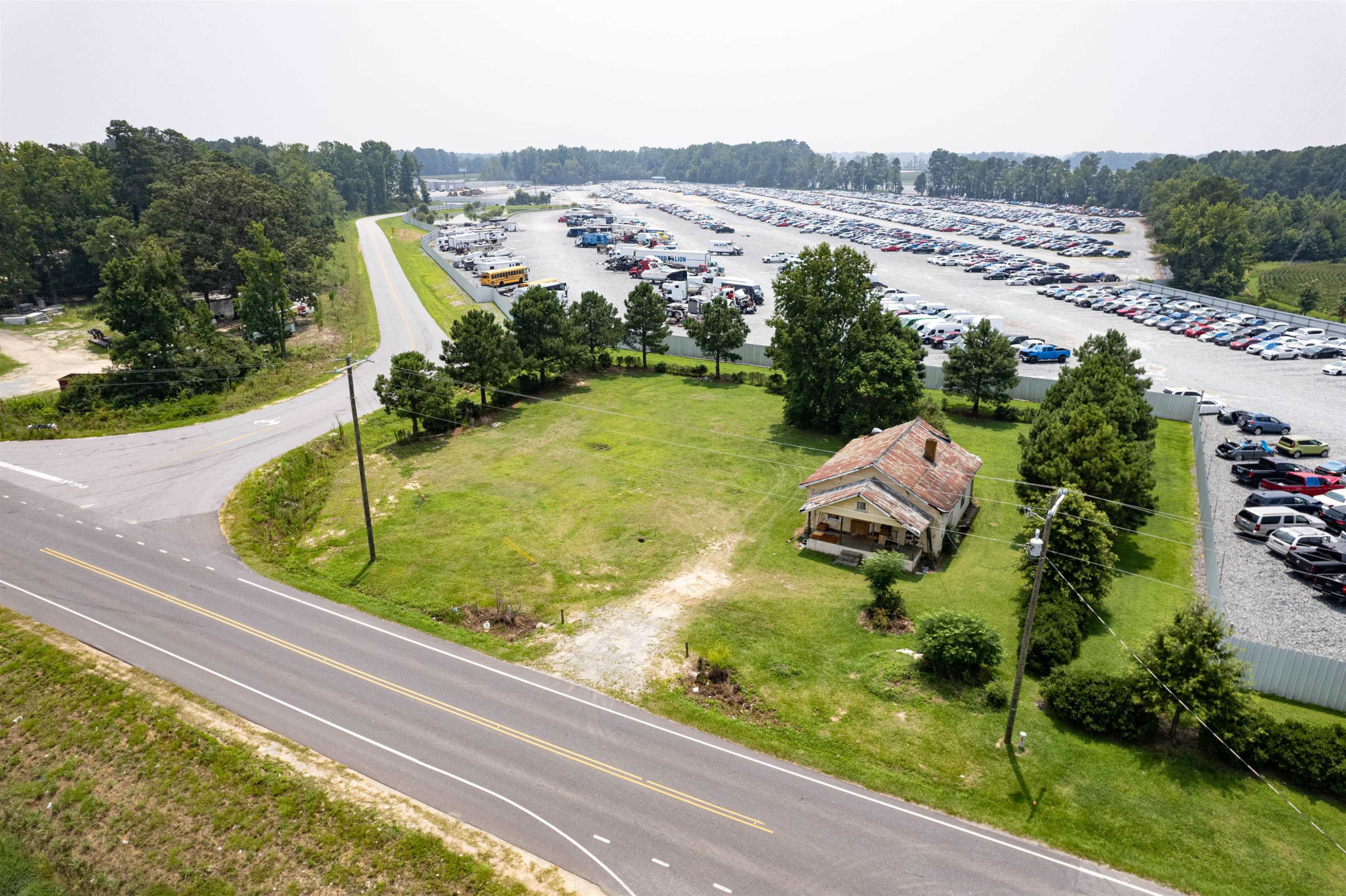 528 Long Branch Road Dunn, NC 28334 - Photo 2 of 27 a view of a lake from a window