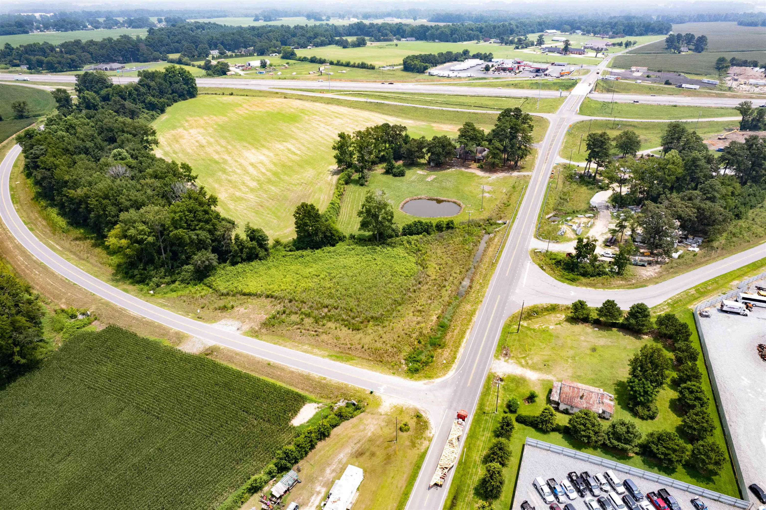 528 Long Branch Road Dunn, NC 28334 - Photo 24 of 27 a view of a swimming pool from a balcony