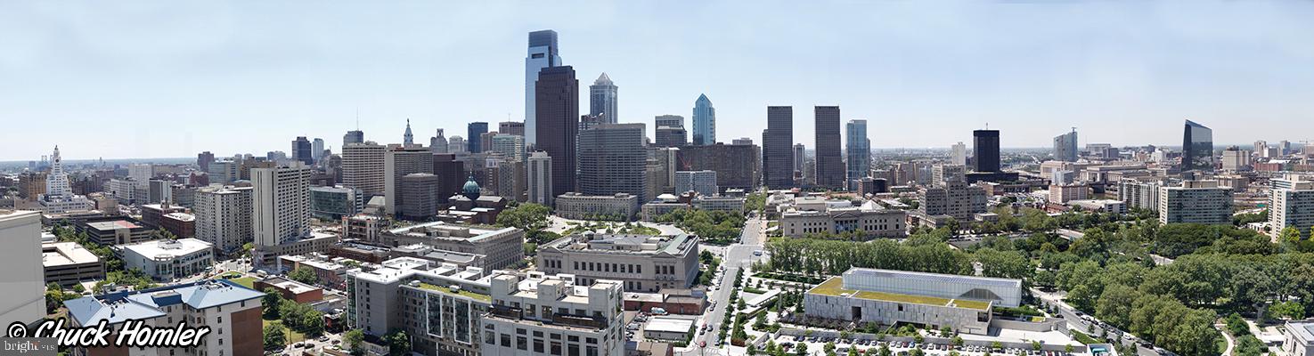 2001 Hamilton Street, Unit 2016 Philadelphia, PA 19130 - Photo 37 of 41 a view of a city with tall buildings