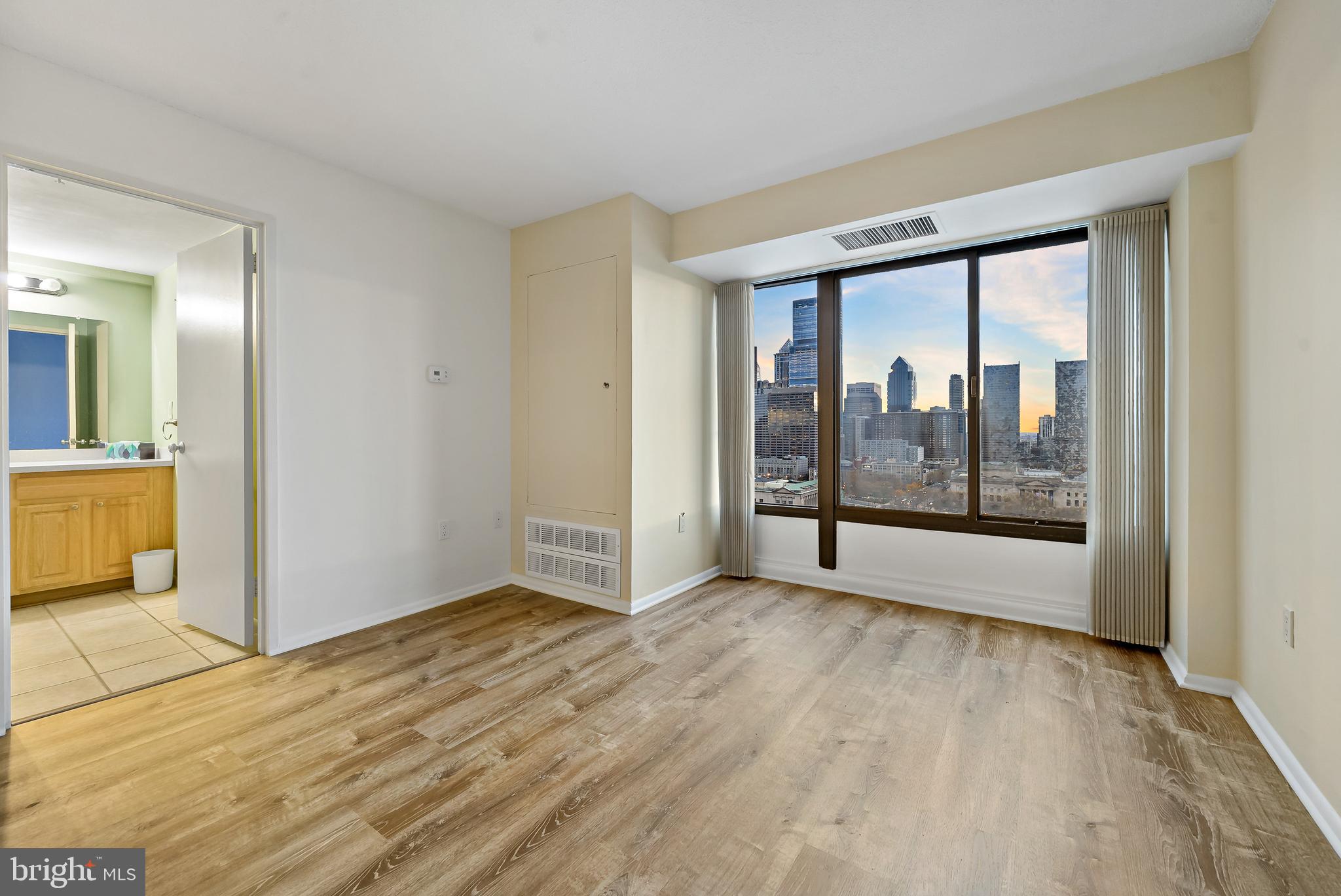 2001 Hamilton Street, Unit 2016 Philadelphia, PA 19130 - Photo 7 of 41 a view of an empty room with glass door