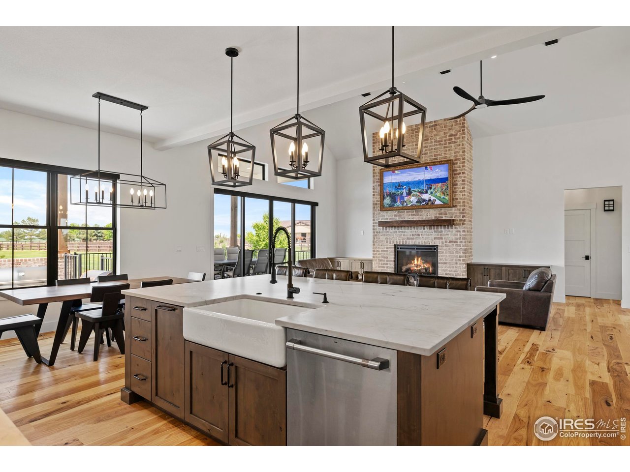 37179 Soaring Eagle Circle Severance, CO 80550 - Photo 13 of 40 a kitchen with lots of counter top space