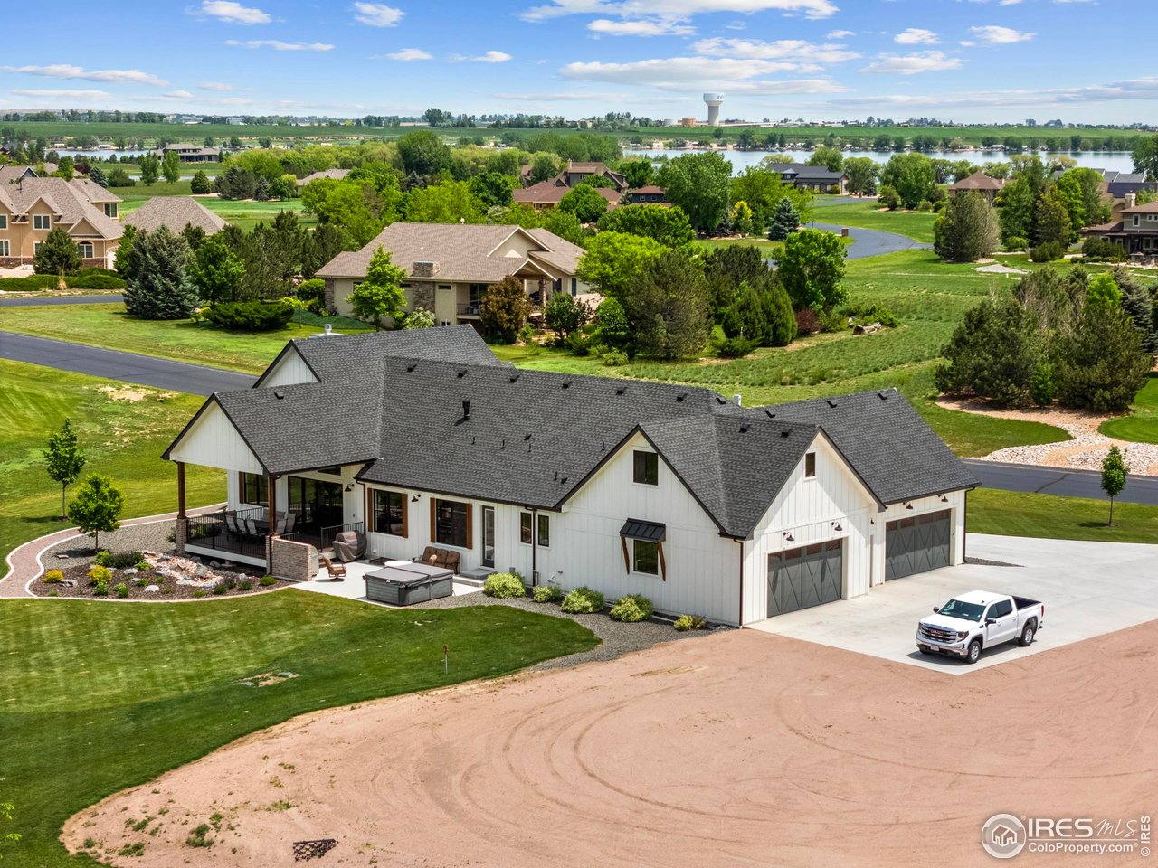 37179 Soaring Eagle Circle Severance, CO 80550 - Photo 40 of 40 a view of a house with a yard
