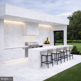 a bird view of a house