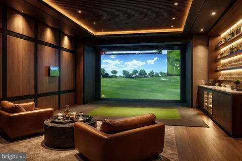a view of a tennis room with chairs and pool