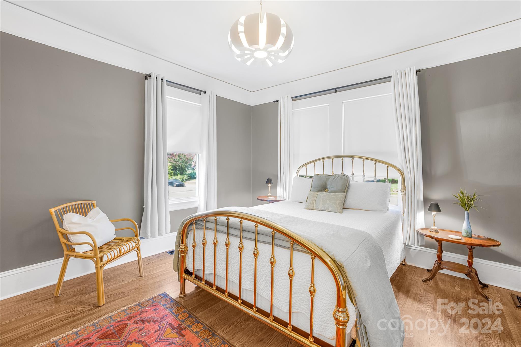 2135 Scott Avenue Charlotte, NC 28203 - Photo 29 of 48 a bedroom with a bed and a window