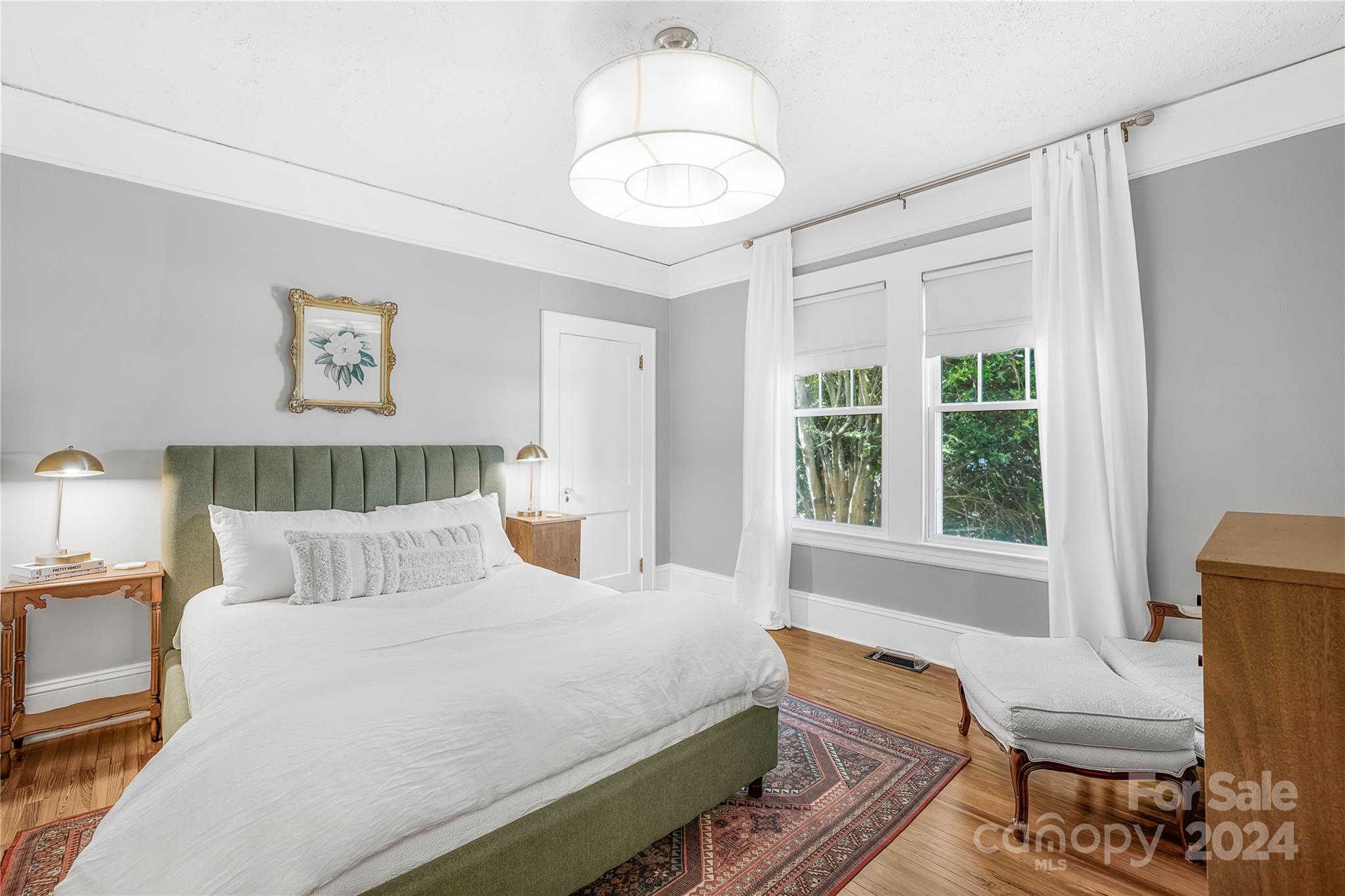 2135 Scott Avenue Charlotte, NC 28203 - Photo 32 of 48 a bedroom with a bed and a window