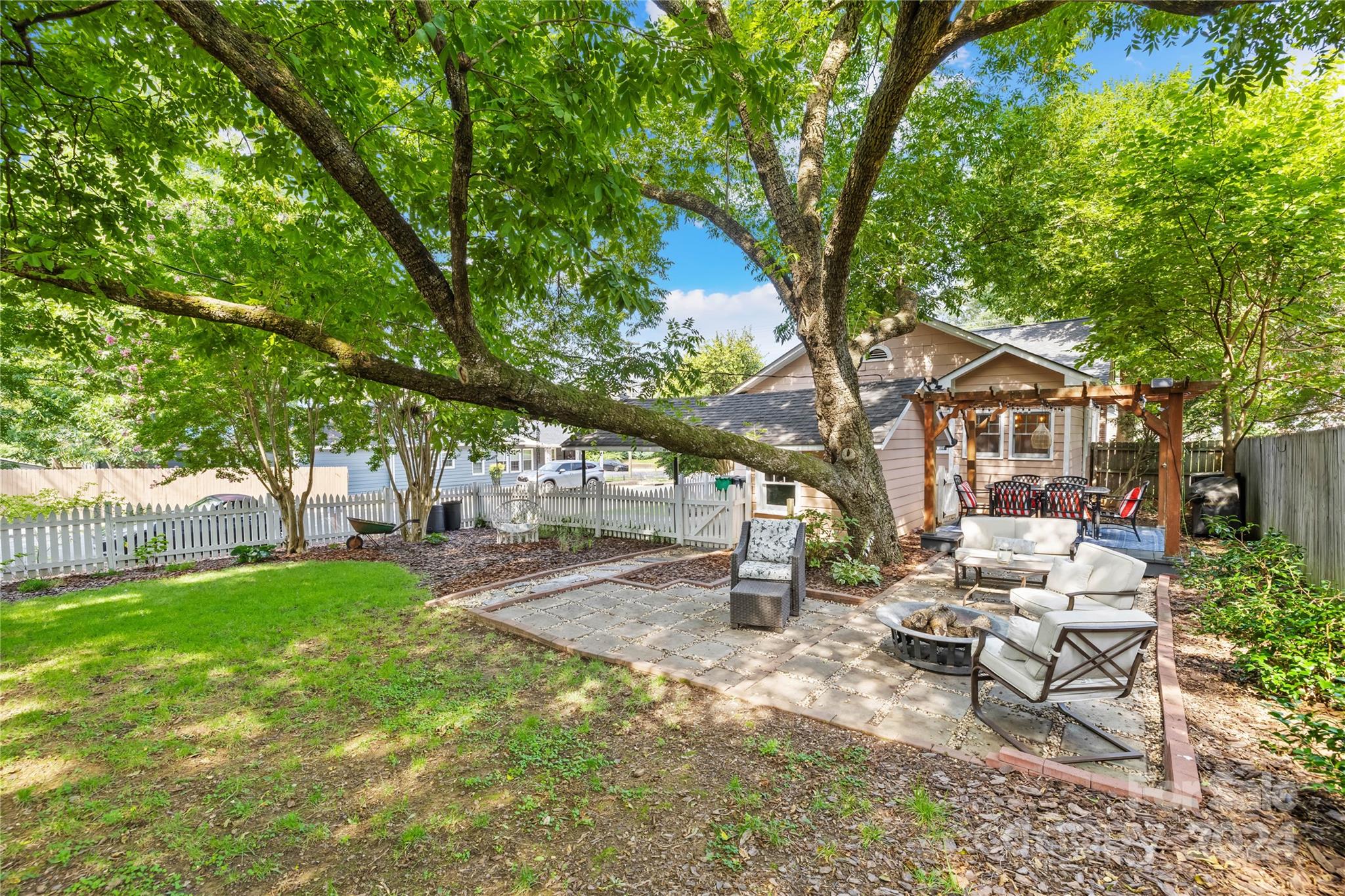 2135 Scott Avenue Charlotte, NC 28203 - Photo 38 of 48 a view of a house with backyard porch and sitting area