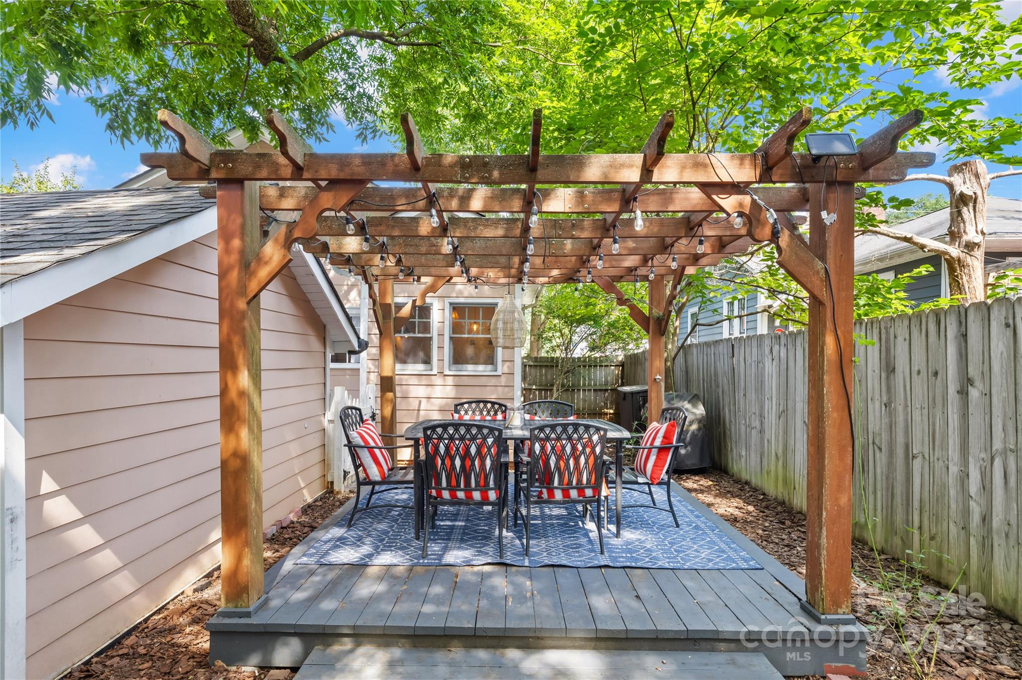2135 Scott Avenue Charlotte, NC 28203 - Photo 39 of 48 a view of a chairs setting on the deck