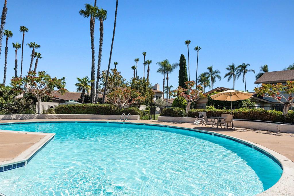 4074 Avenida Brisa Rancho Santa Fe, CA 92091 - Photo 28 of 32 swimming pool with outdoor seating and yard