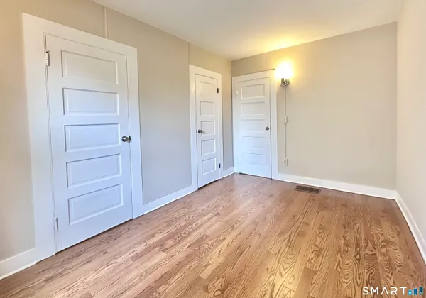 wooden floor in an empty room