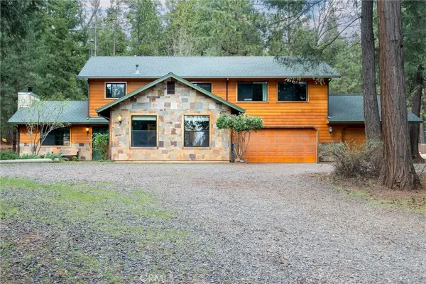 a front view of a house with porch