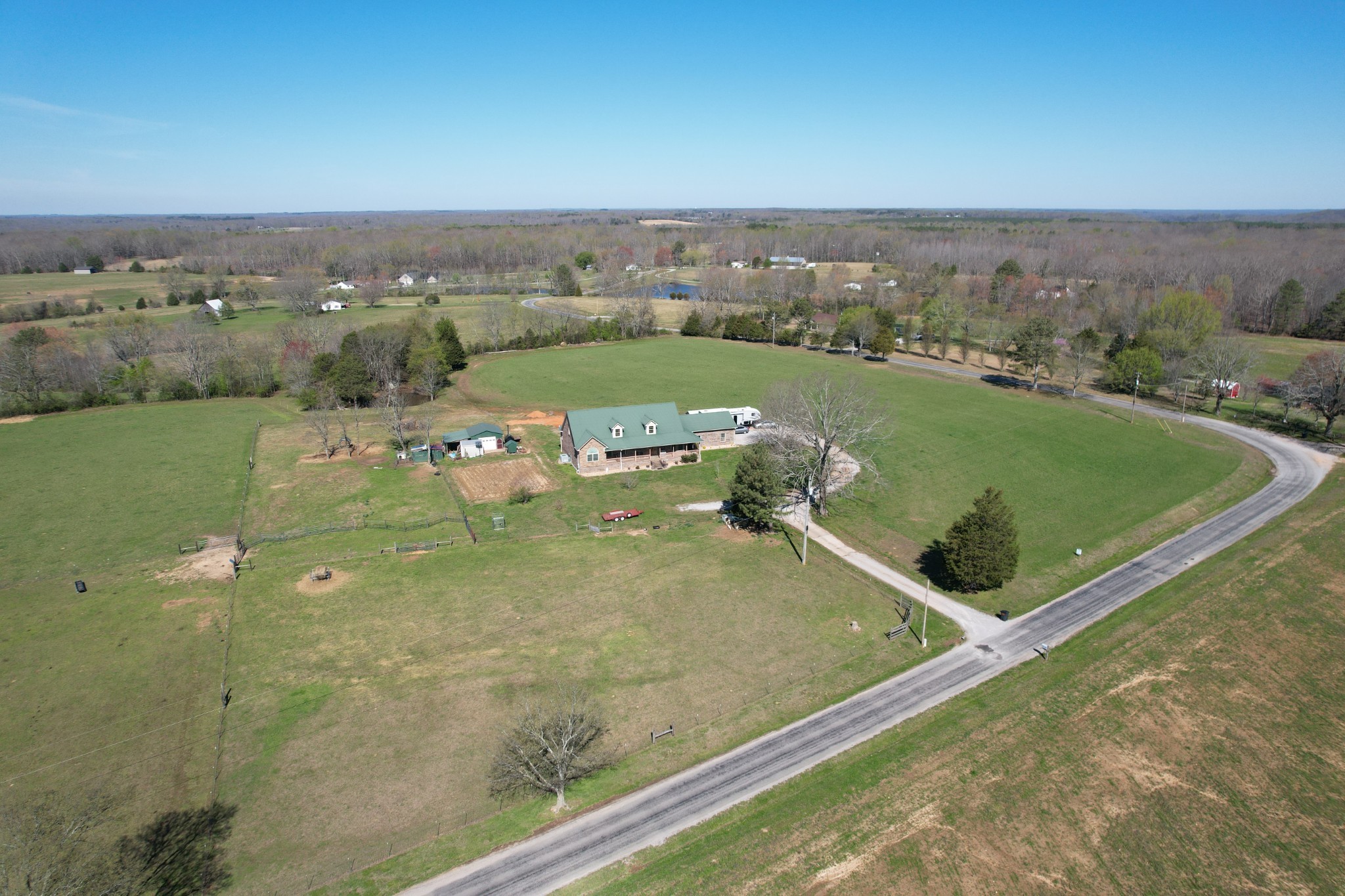 295 White Road Pulaski, TN 38478 - Photo 6 of 49 a view of a swimming pool and lake view