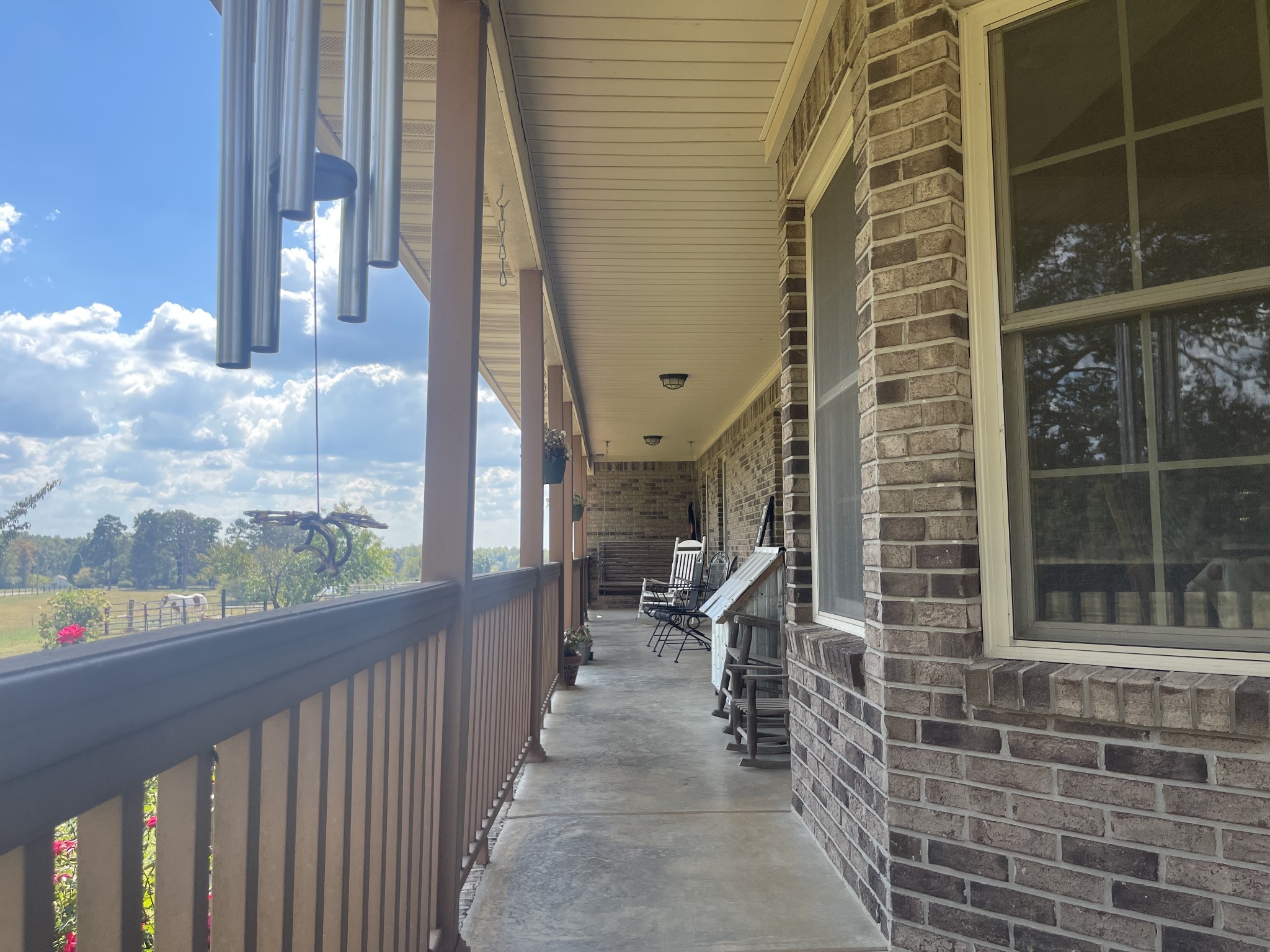 295 White Road Pulaski, TN 38478 - Photo 8 of 49 a view of a brick house with a large window