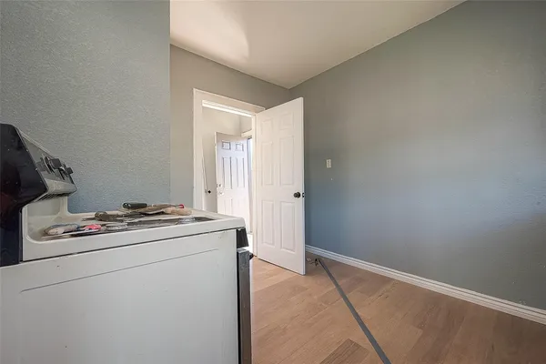 a room with storage and utility