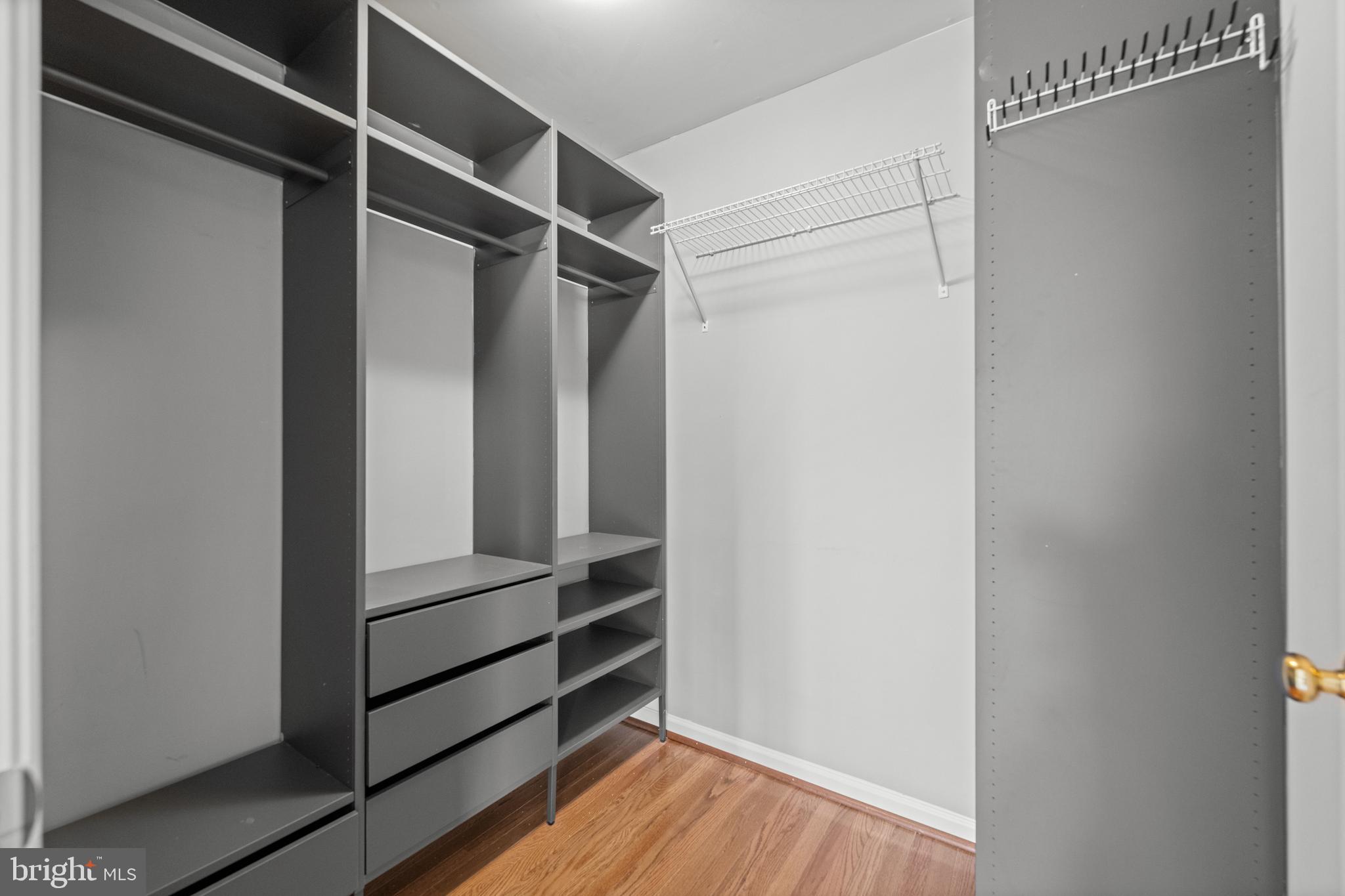 6 Huntingdon Court Marcus Hook, PA 19061 - Photo 17 of 35 a view of walk in closet with empty racks
