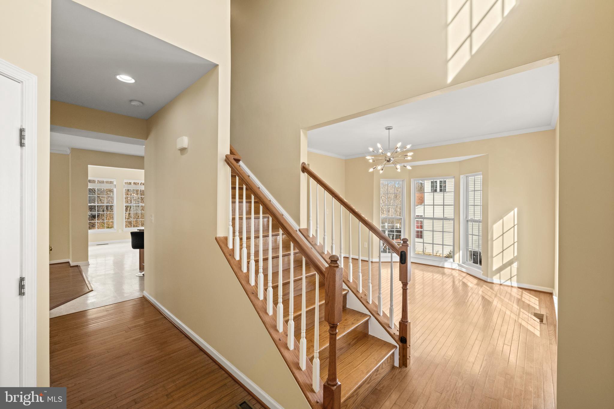 6 Huntingdon Court Marcus Hook, PA 19061 - Photo 3 of 35 a view of an entryway with wooden floor