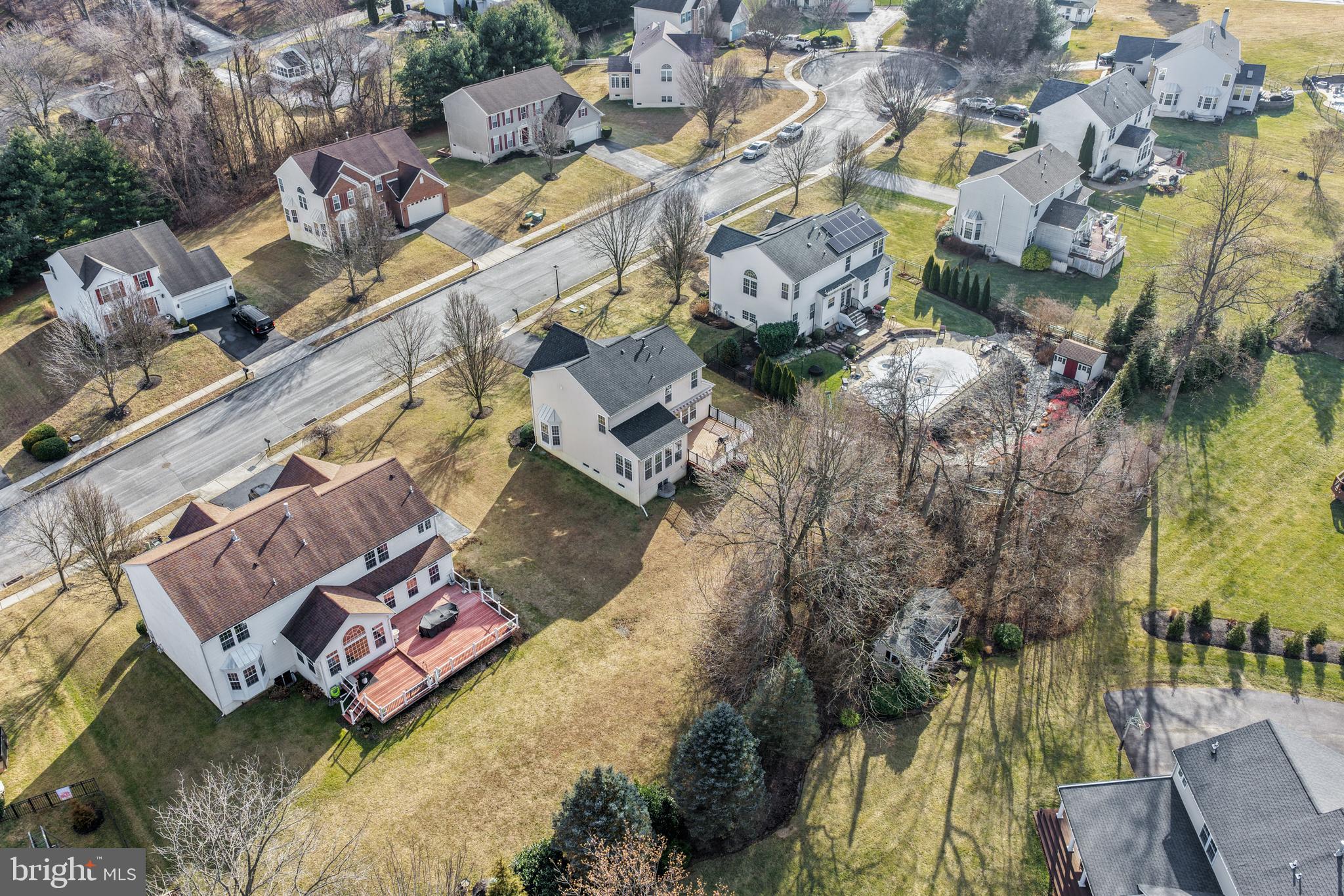 6 Huntingdon Court Marcus Hook, PA 19061 - Photo 31 of 35 an aerial view of residential houses with outdoor space