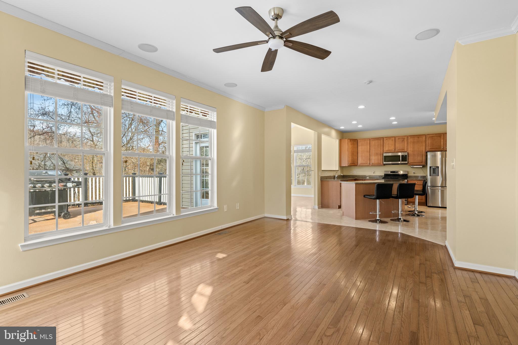 6 Huntingdon Court Marcus Hook, PA 19061 - Photo 35 of 35 a view of a living room hardwood floor and a kitchen