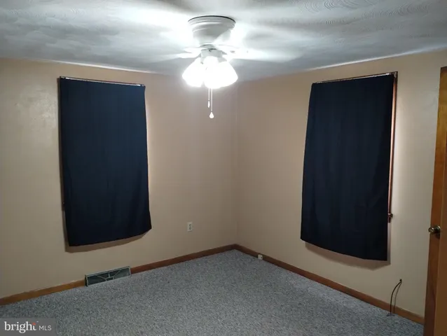 a view of a small space in a room