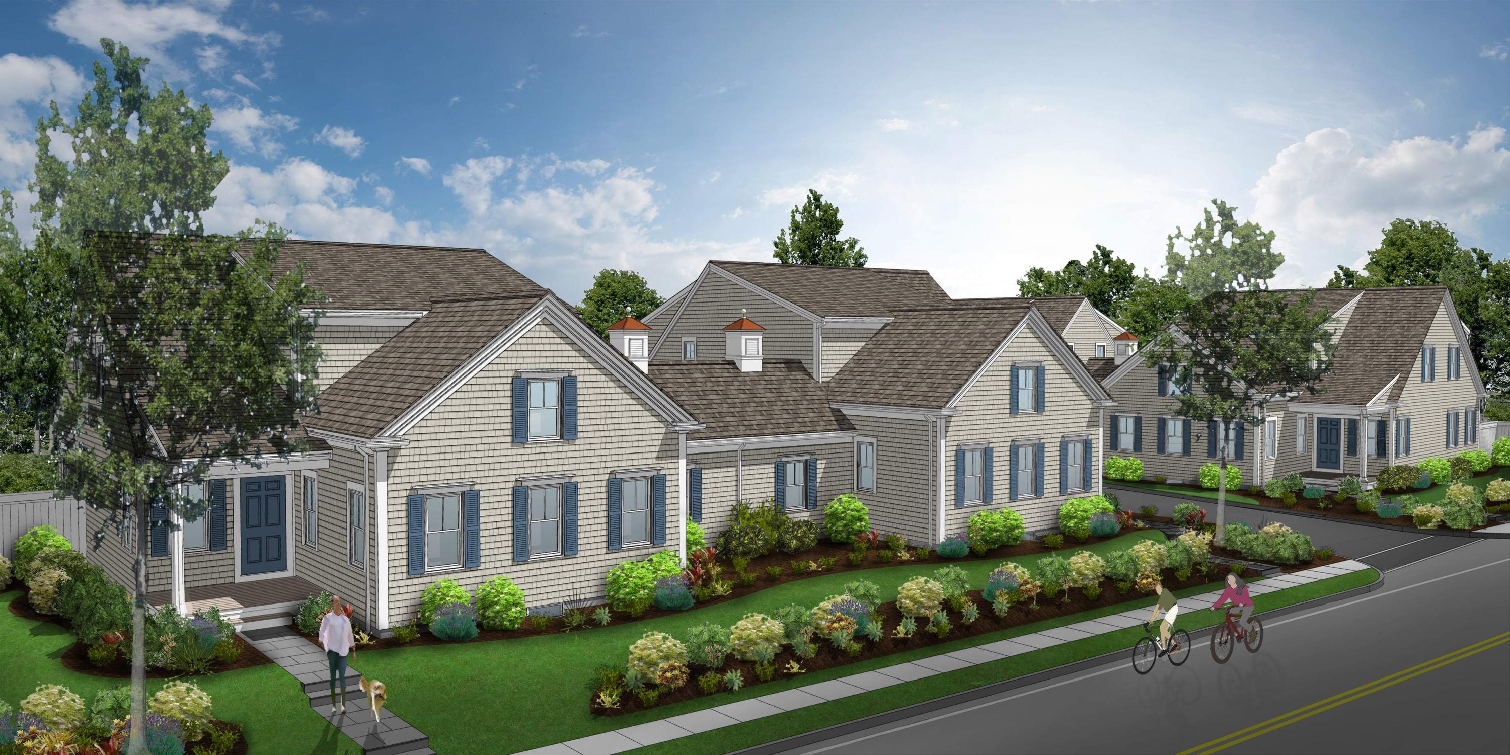 14 Cove Road, Unit 7 Orleans, MA 02653 - Photo 3 of 39 CC - Rendered Elevation