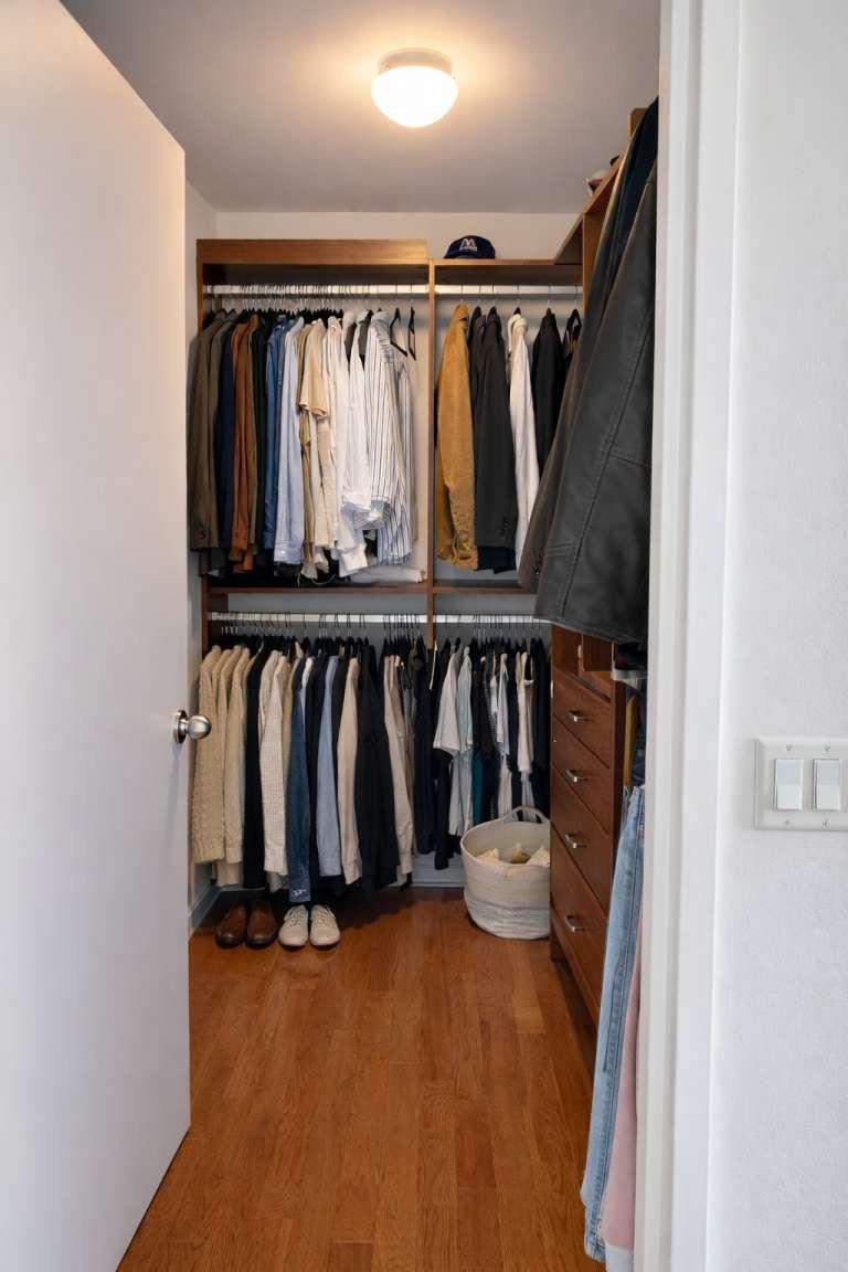 700 Grove Street, Unit 12F Jersey City, NJ 07310 - Photo 8 of 27 a view of a walk in closet