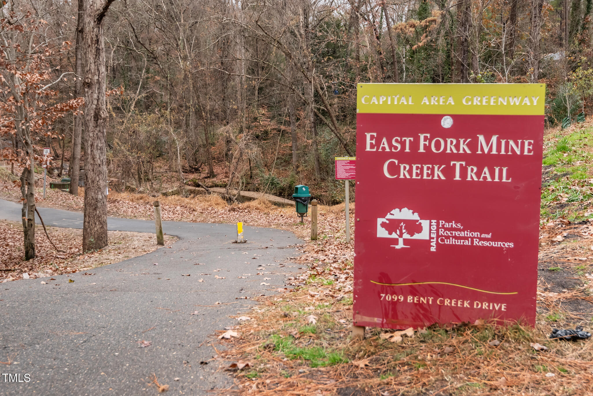 7309 Barberry Court Raleigh, NC 27615 - Photo 35 of 43 a sign on the side of the road