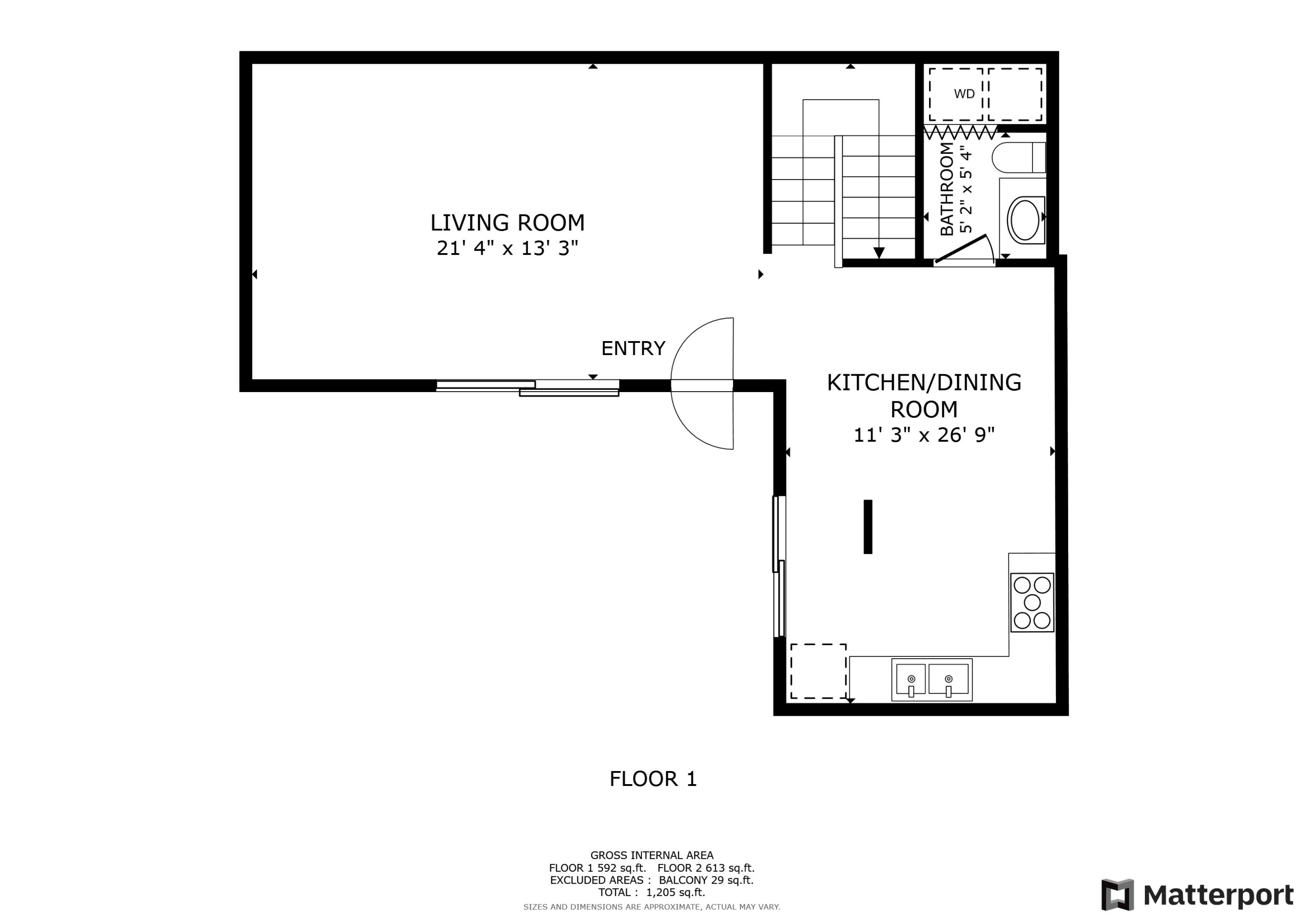 3900 County Line Road, Unit 5D Tequesta, FL 33469 - Photo 34 of 35 Floor Plan 1