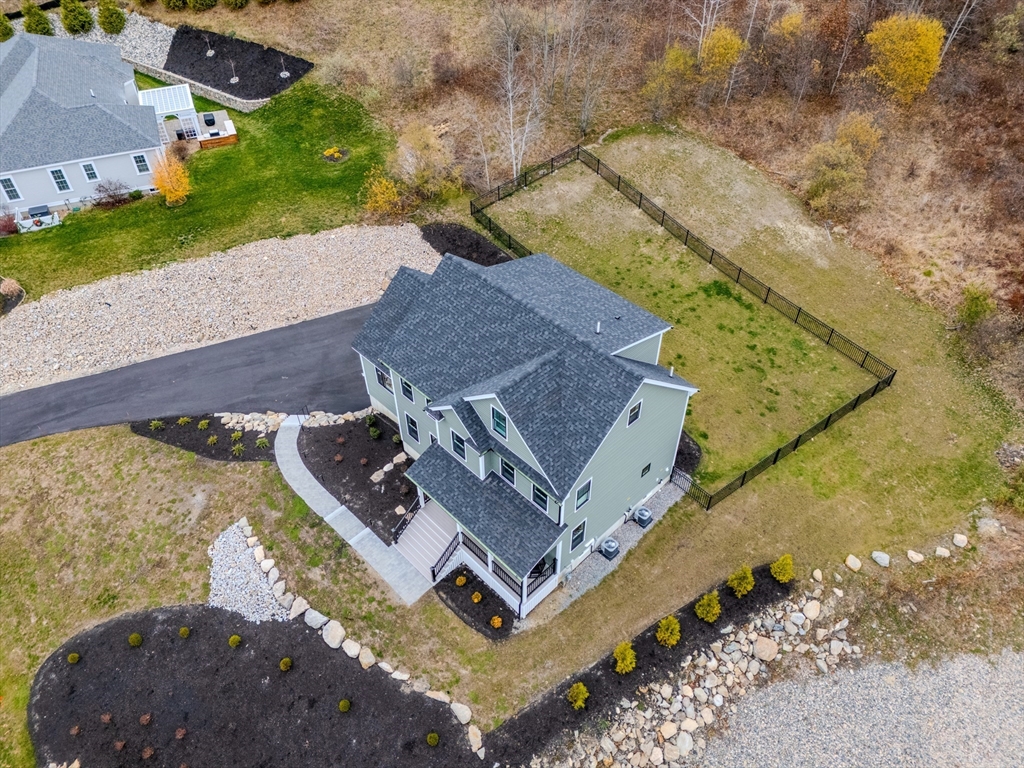 122 Seven Sister Road Haverhill, MA 01830 - Photo 32 of 33 an aerial view of a house with a yard