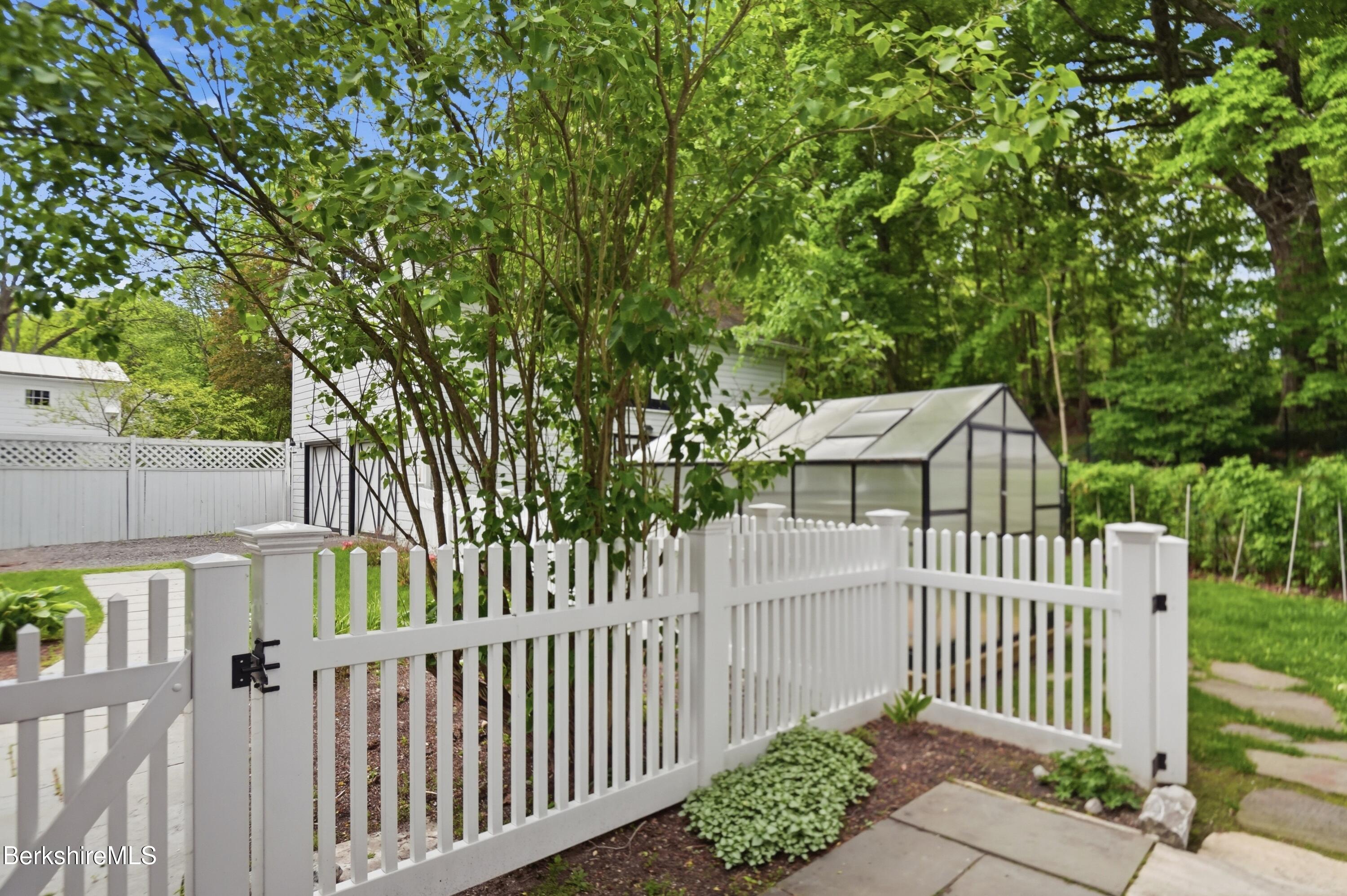 4 Stockbridge Road West Stockbridge, MA 01266 - Photo 10 of 94 a view of a wrought iron fences in front of house