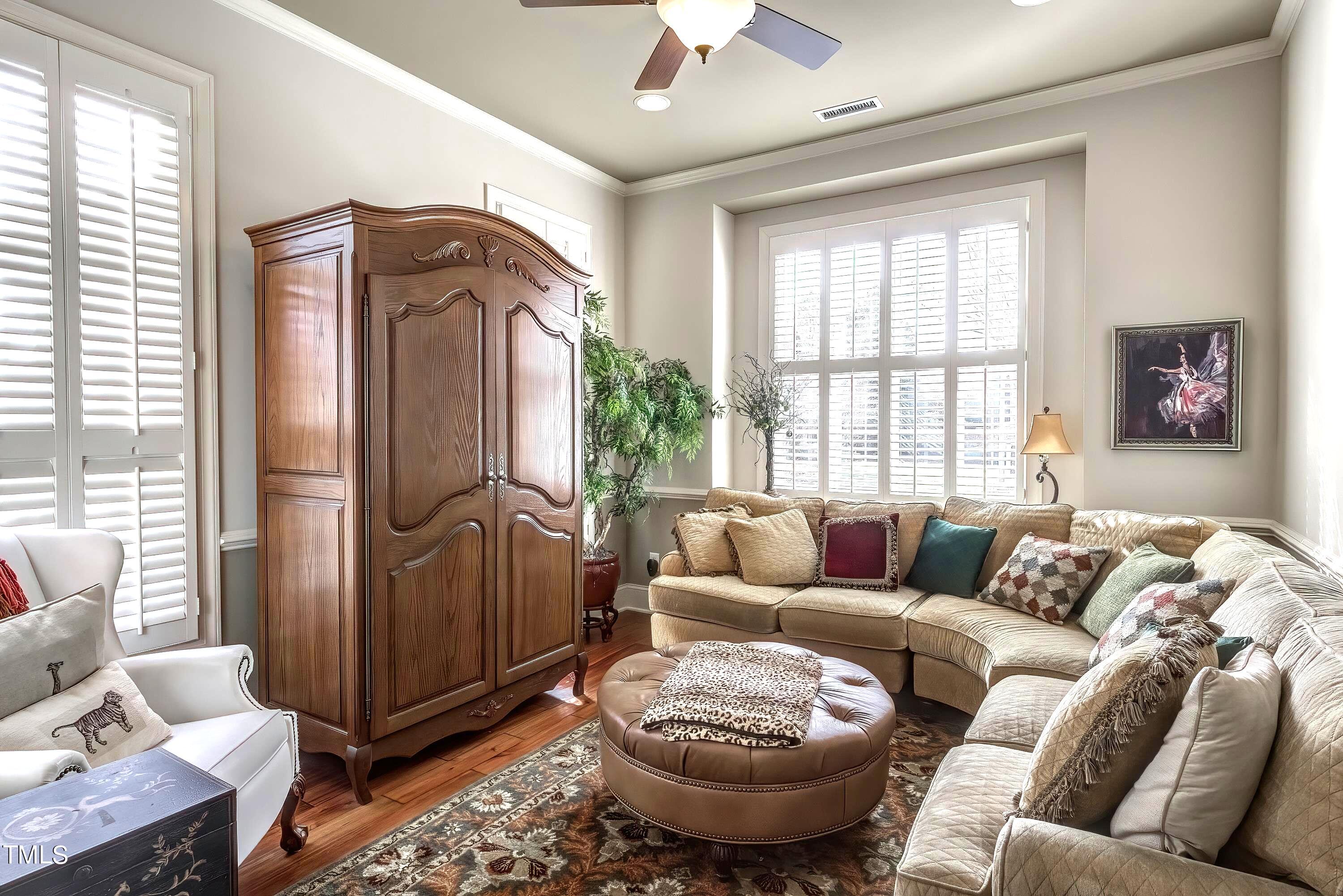 133 Sunstone Drive Cary, NC 27519 - Photo 17 of 37 a living room with furniture and a large window