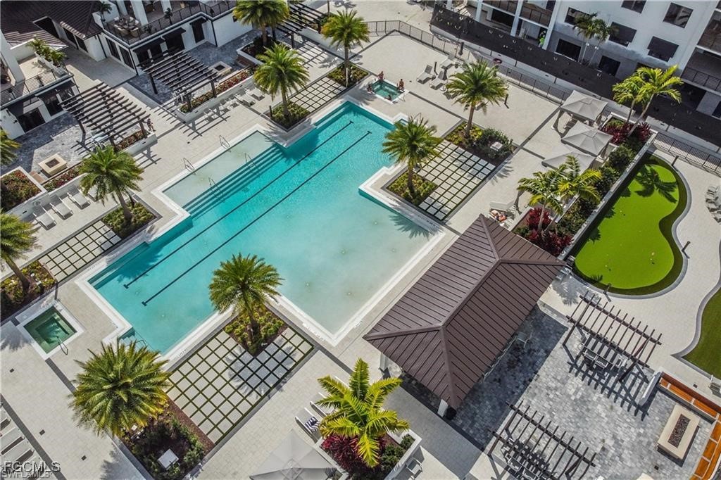 1125 Central Avenue, Unit 463 Naples, FL 34102 - Photo 41 of 42 an aerial view of a house