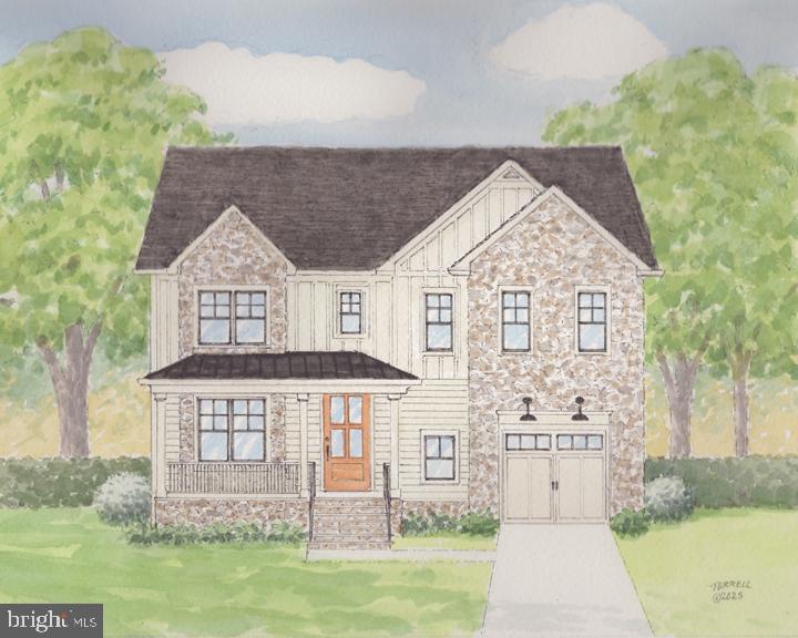 204 Oxford Street Chevy Chase, MD 20815 - Photo 1 of 59 front view of a house with a yard
