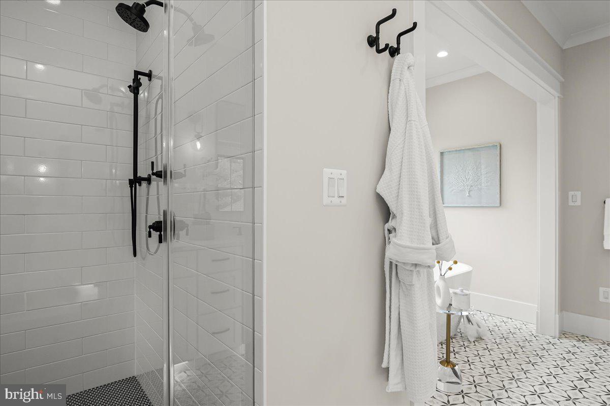 204 Oxford Street Chevy Chase, MD 20815 - Photo 40 of 59 a bathroom with a shower