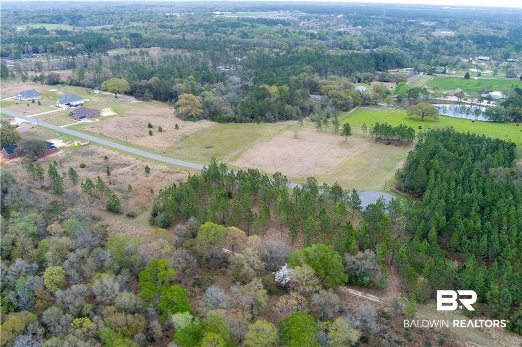 47 Hampton Ridge Mobile, AL 36608 - Photo 9 of 9 Aerial overview of property's location with a large body of water