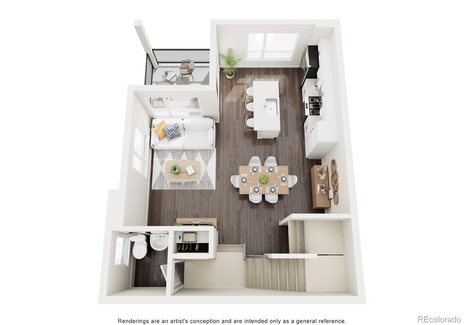 11827 Octave Avenue Lone Tree, CO 80134 - Photo 2 of 5 a living room with furniture and flowers