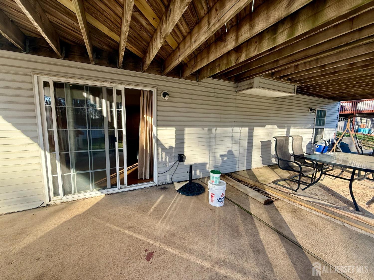 127 Disbrow Road Old Bridge, NJ 07747 - Photo 16 of 50 a building outdoor space with patio furniture and garden view