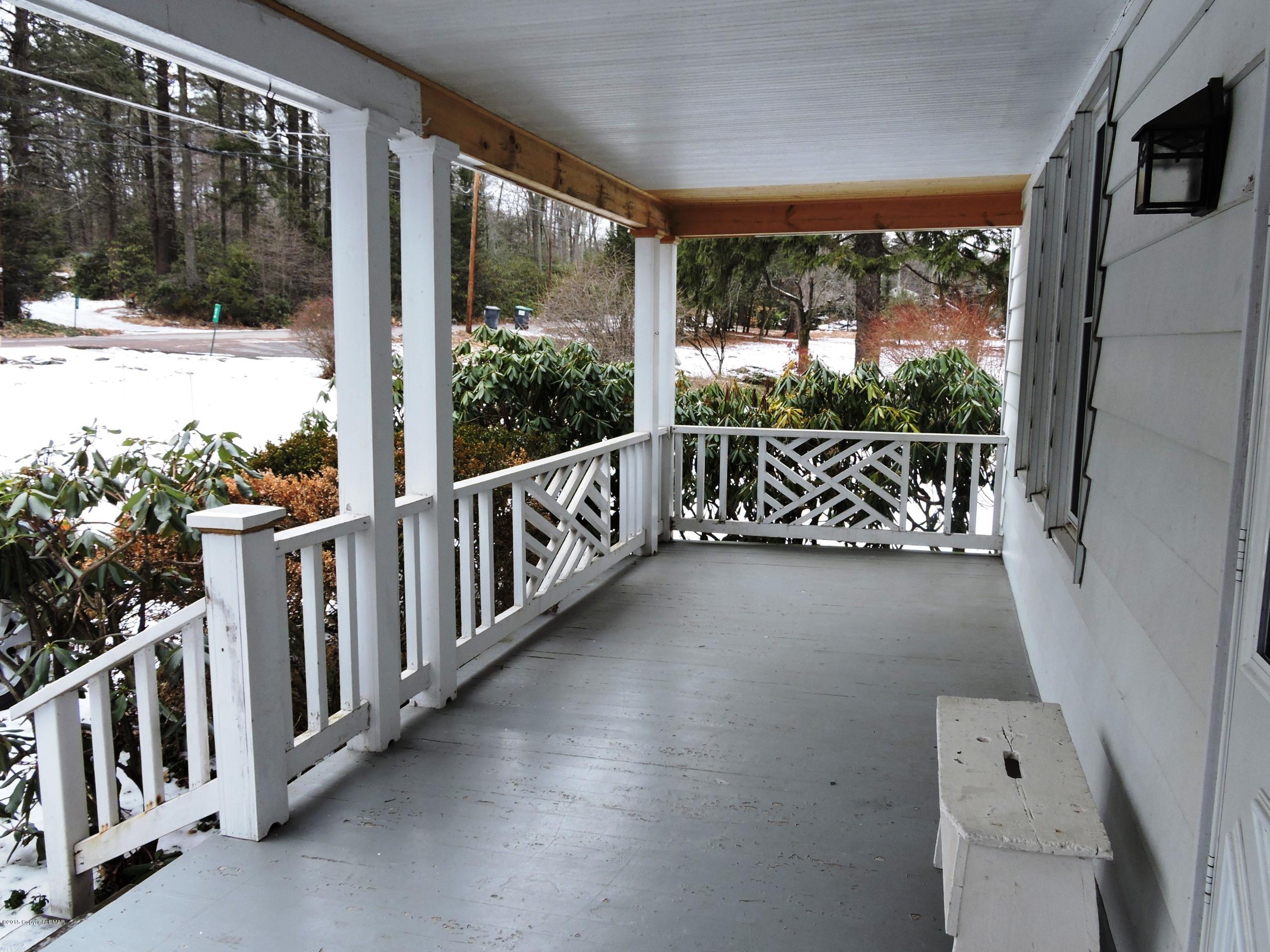 310 Dutch Hill Road Canadensis, PA 18325 - Photo 5 of 36 Wooden Porch