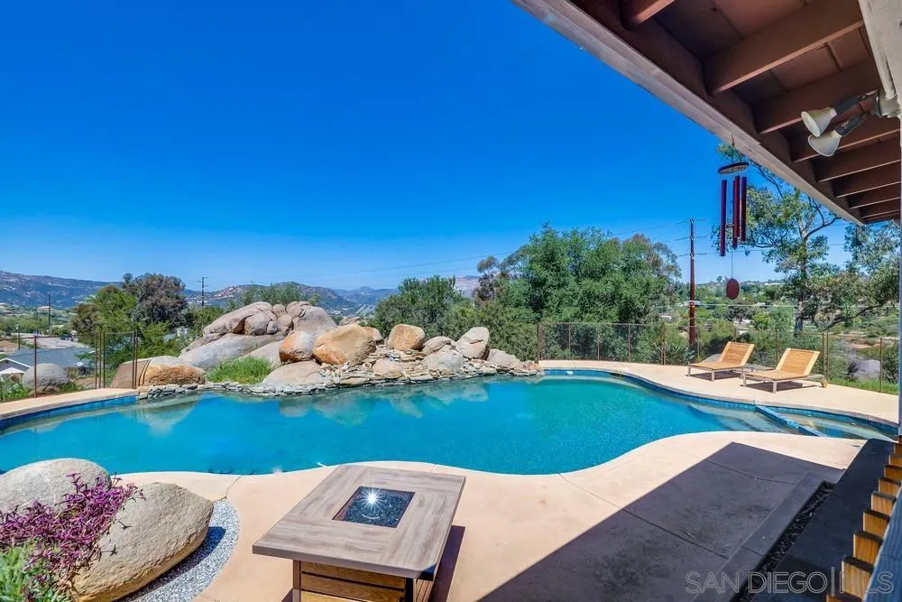 1125 South Grade Road Alpine, CA 91901 - Photo 45 of 50 a view of a swimming pool with a yard