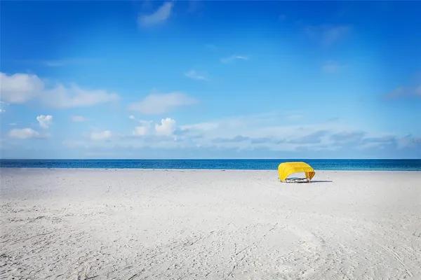 a view of beach and an entryway