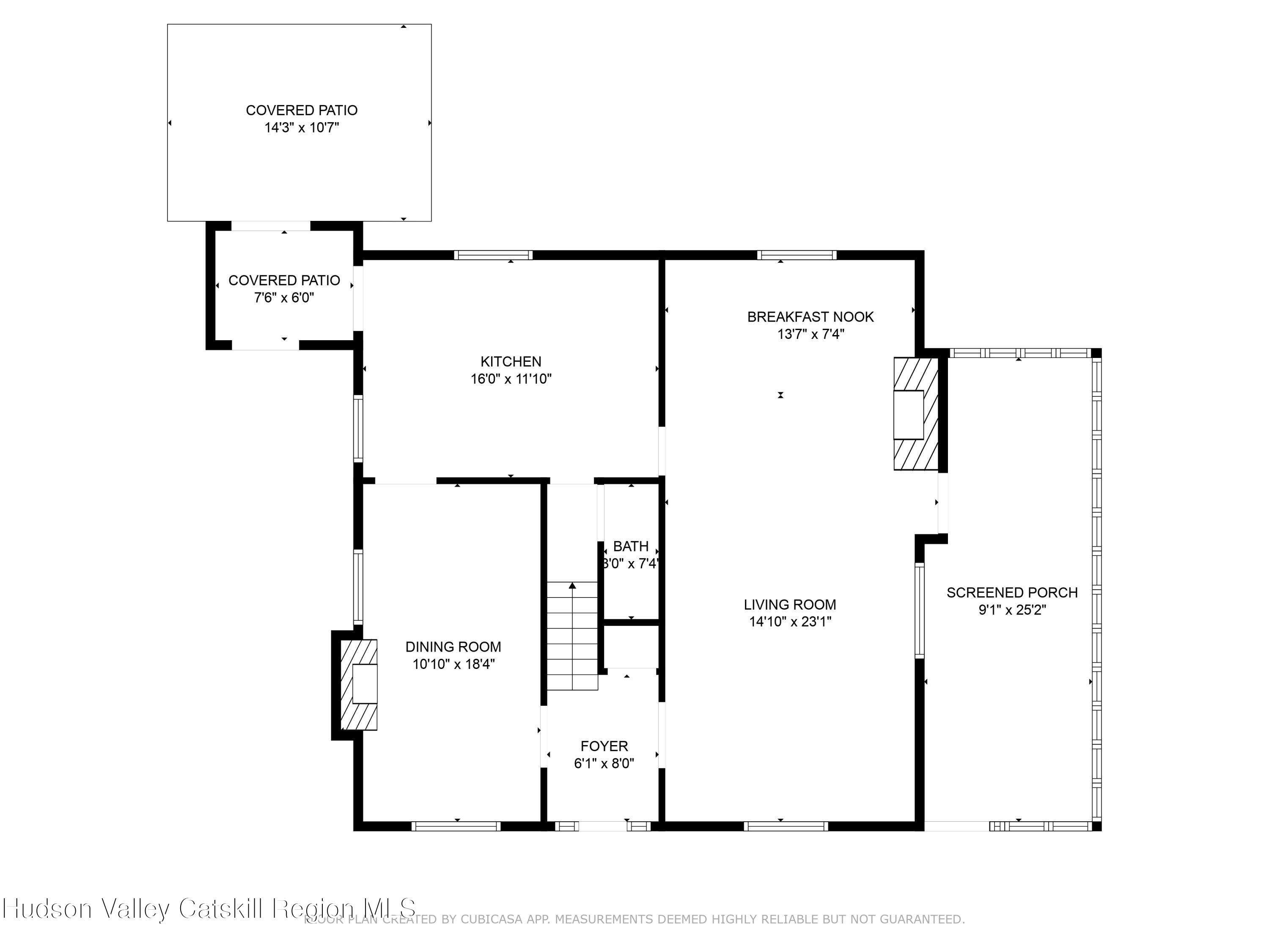 668 North Chodikee Lake Road Highland, NY 12528 - Photo 32 of 33 2D Floor Plan for 668 North Chodikee Lak