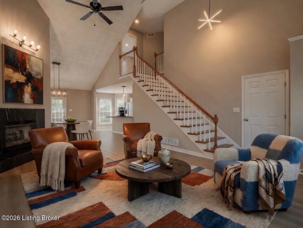 6710 Grandfield Road Louisville, KY 40258 - Photo 12 of 50 Living Room Staged