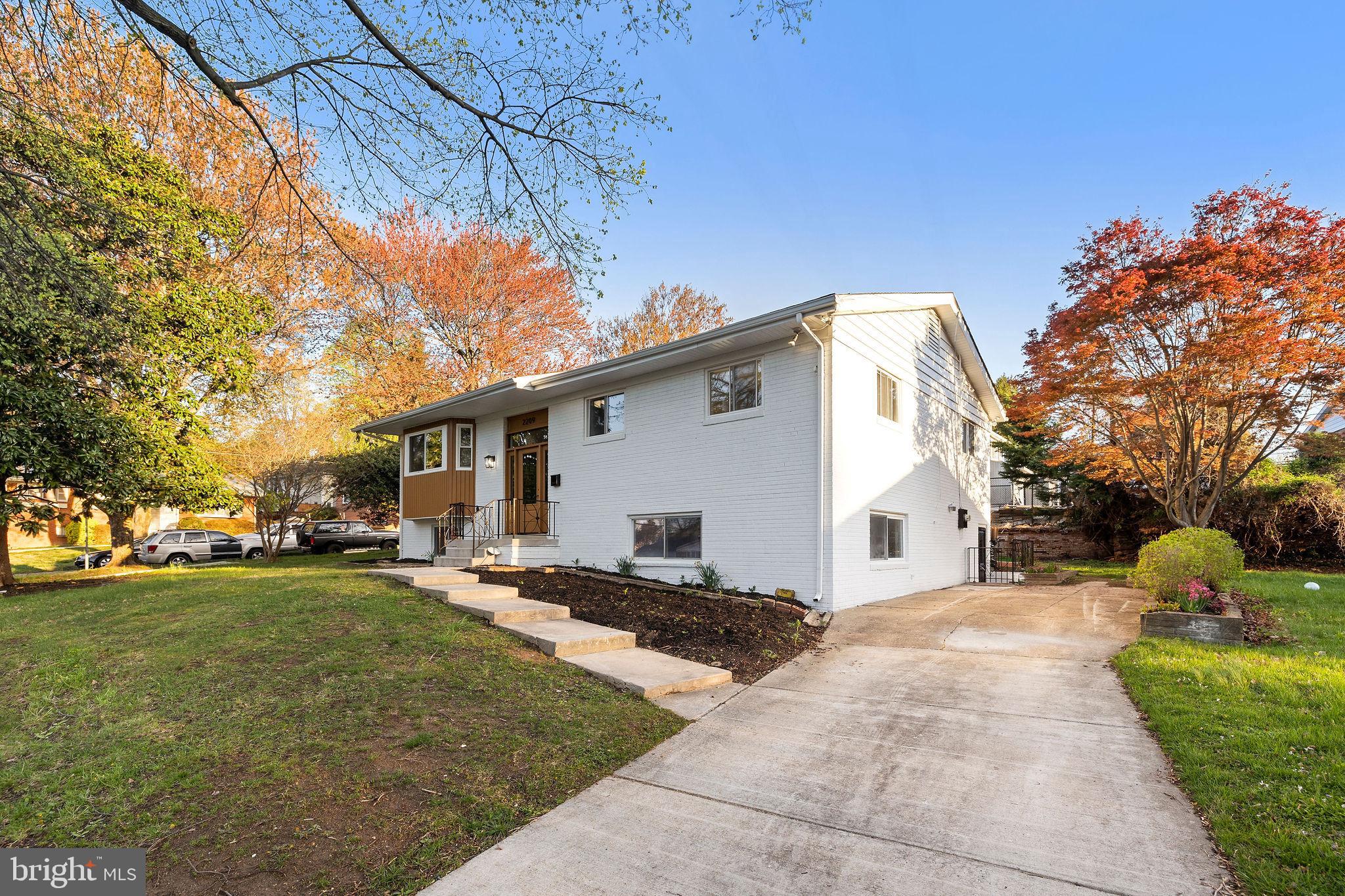 2209 Ellis Street Silver Spring, MD 20910 - Photo 46 of 49 a view of a house with a yard
