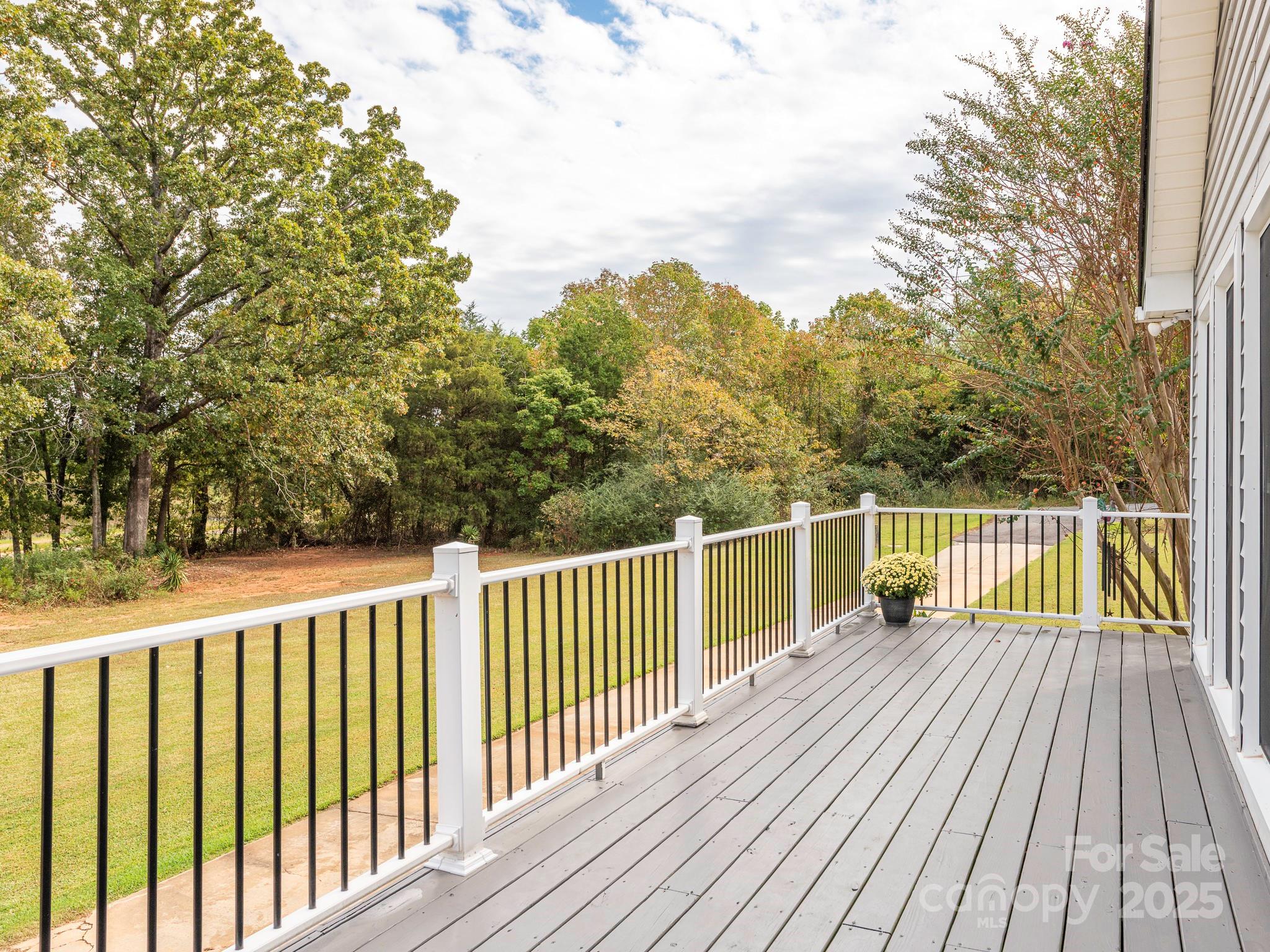 3022 Crestview Lane Lancaster, SC 29720 - Photo 44 of 46 a view of balcony with wooden floor and fence