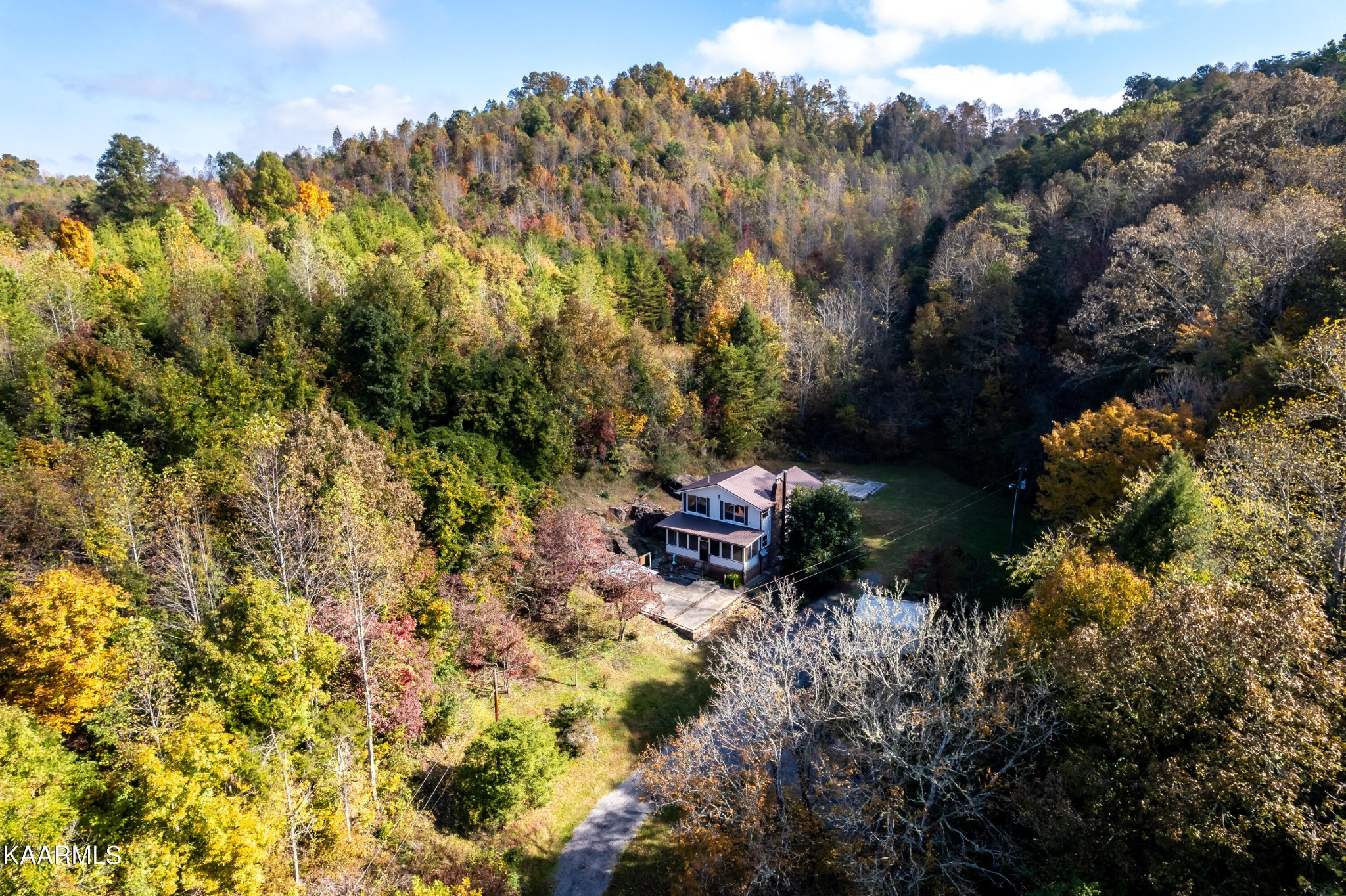 710 Scenic River Road Madisonville, TN 37354 - Photo 36 of 43 a view of a wooden house with a yard